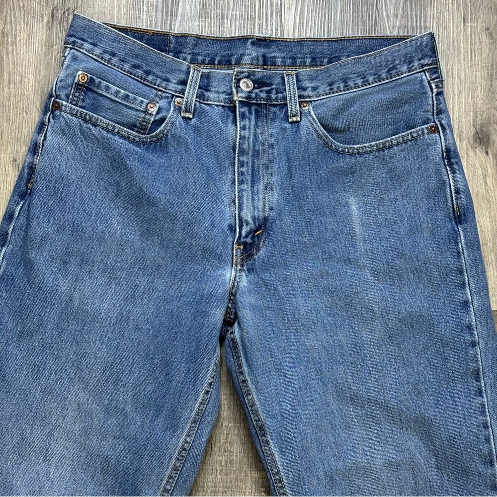Levi’s Dad Jeans Relaxed Fit 550 Mens 34x32 Jeans, GUC - Picture 4 of 15